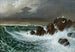 Seagulls in the Storm - Octave Penguilly L'Haridon — artwork view