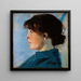 Oda Krohg - Christian Krohg — framed artwork on a wall