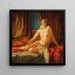 Odalisque - Arnulf de Bouche — framed artwork on a wall