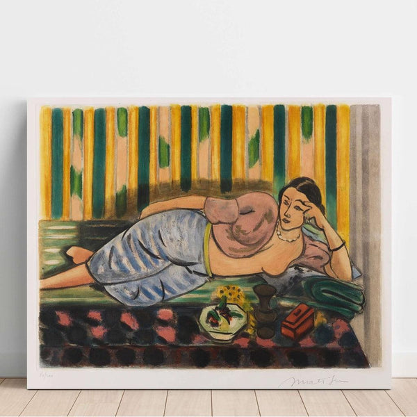 Reproduction of the painting Odalisque au Coffret Rouge - Henri Matisse