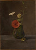 a Still Life of Flowers in a Green Jug - Odilon Redon — artwork view