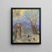 Buddha Painting - Odilon Redon — framed artwork on a wall