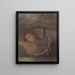 Christ crucified - Odilon Redon — framed artwork on a wall