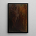 Composition three characters - Odilon Redon — framed artwork on a wall
