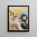 Underwater flora painting - Odilon Redon — framed artwork on a wall