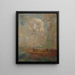 La Barque - Odilon Redon — framed artwork on a wall