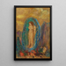 La naissance de Vénus ou Œuf aurique - Odilon Redon — framed artwork on a wall