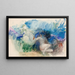 Leda and the Swan - Odilon Redon — framed artwork on a wall
