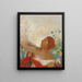 L'enfant prédestiné Ophélie - Odilon Redon — framed artwork on a wall