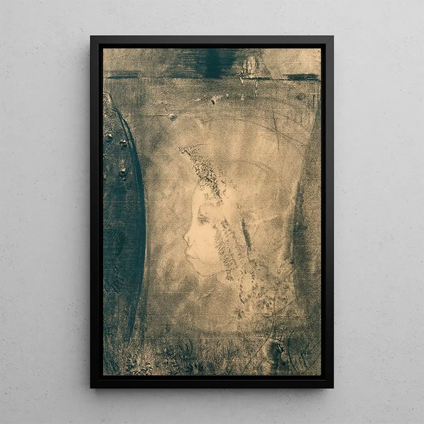 L'Infante - Odilon Redon — framed artwork on a wall