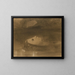 Ophelia - Odilon Redon — framed artwork on a wall