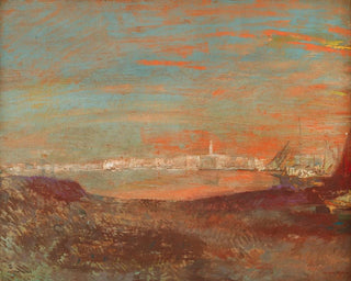 Italian landscape - Odilon Redon — artwork view