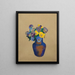Thoughts - Odilon Redon — framed artwork on a wall