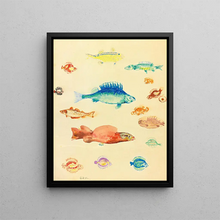 Odilon Redon - Poissons.webp