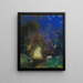 Roger and Angelique - Odilon Redon — framed artwork on a wall