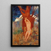 Saint Sebastian - Odilon Redon — framed artwork on a wall
