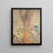 The Buddha - Odilon Redon — framed artwork on a wall