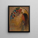 The Gothic Window - Odilon Redon — framed artwork on a wall