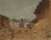 Village dans les Basses-Pyrénées - Odilon Redon — artwork view