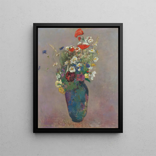 Odilon Redon - Vision vase of flowers.webp