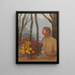 Vocation - Odilon Redon — framed artwork on a wall