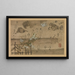 Fourth Month - Ogata Kenzan — framed artwork on a wall