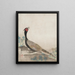 Pheasant - Ogata Kōrin — framed artwork on a wall