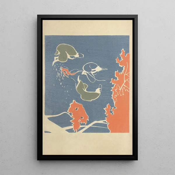 Sketchbook and manga Pl06 - Ogino Issui — framed artwork on a wall
