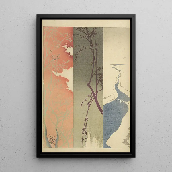 Sketchbook and manga Pl10 - Ogino Issui — framed artwork on a wall