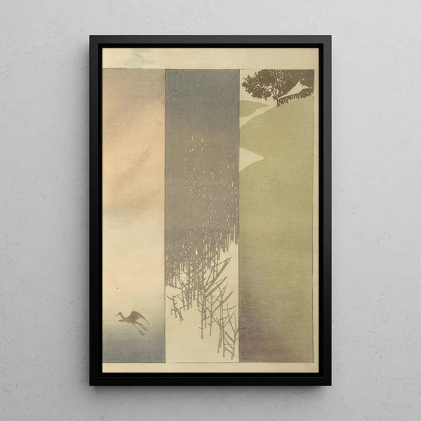 Sketchbook and manga Painting Pl11 - Ogino Issui — framed artwork on a wall