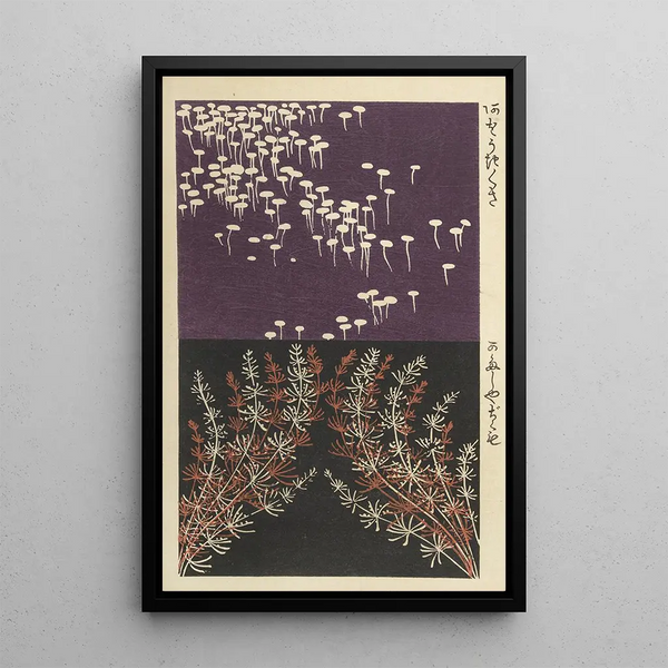 Sketchbook and manga Painting Pl24 - Ogino Issui — framed artwork on a wall