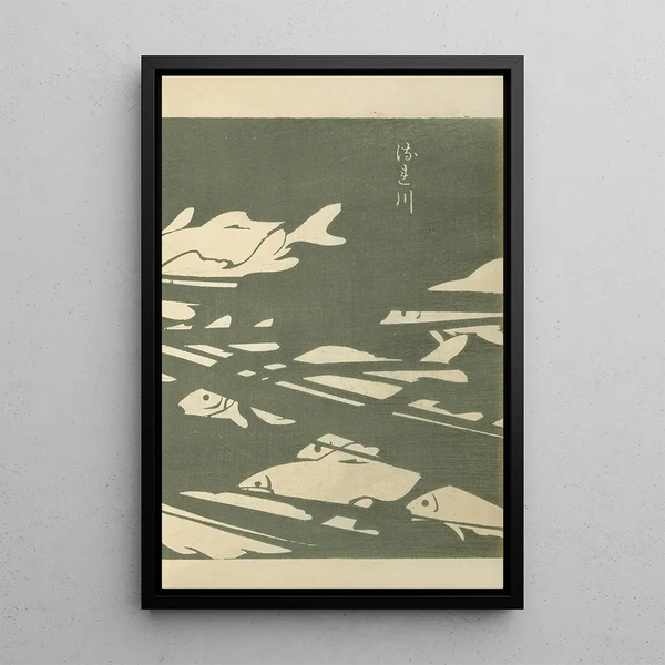 Sketchbook and manga Pl40 - Ogino Issui — framed artwork on a wall