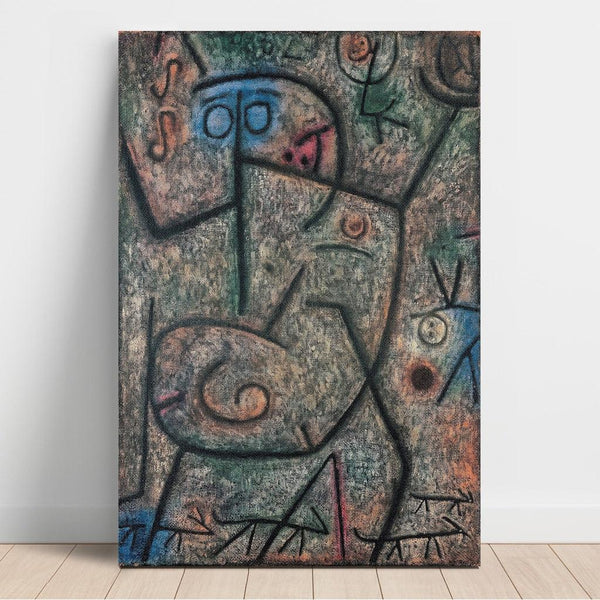 Reproduction of the painting Oh ! These rumors! - Paul Klee