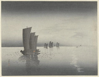 Bateaux de pêche - Ohara Koson — artwork view