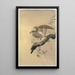 Falcon - Ohara Koson — framed artwork on a wall