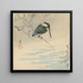 Kingfisher - Ohara Koson — framed artwork on a wall