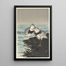 Bécasseaux maubèches - Ohara Koson — framed artwork on a wall