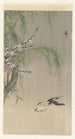 Swallows in Flight - Ohara Koson — artwork view