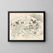 Yakusha ezukushi Pl9 - Okumura Masanobu — framed artwork on a wall