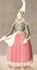 a Woman in Icelandic Farmer Costume - Olavius — artwork view