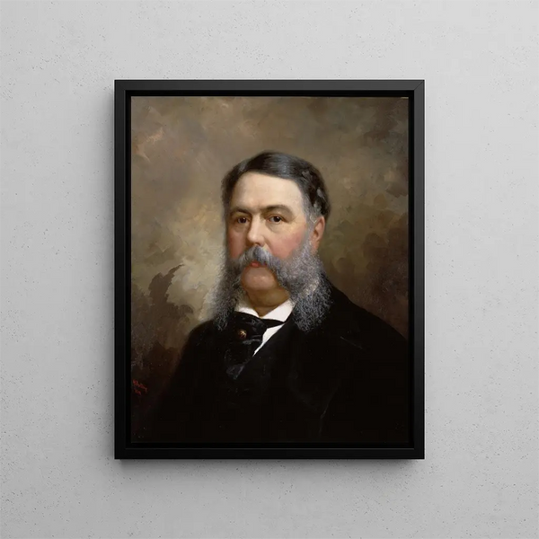 Chester A. Arthur - Ole Peter Hansen Balling — framed artwork on a wall