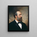 James Garfield - Ole Peter Hansen Balling — framed artwork on a wall