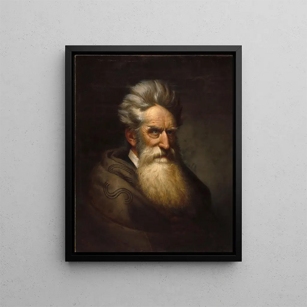 John Brown - Ole Peter Hansen Balling — framed artwork on a wall