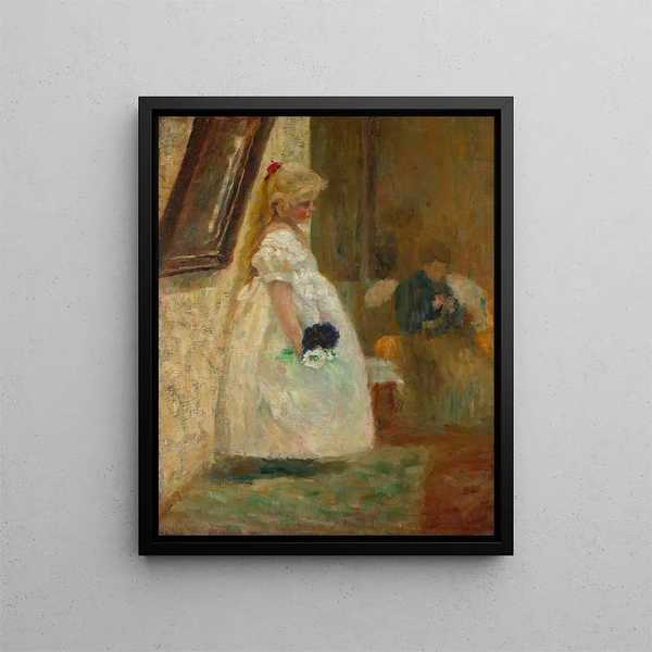 Mother's Day - Olga Boznańska — framed artwork on a wall