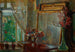 Interior painting of the artist's studio in Krakow - Olga Boznańska — artwork view