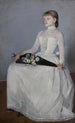 Dame in White Dress - Olga Boznańska — artwork view