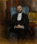 Portrait Painting of Feliks Jasieński - Olga Boznańska — artwork view