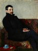 Portrait Painting of Paul Nauen - Olga Boznańska — artwork view