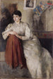 Portrait Painting of Zofia Federowicz - Olga Boznańska — artwork view