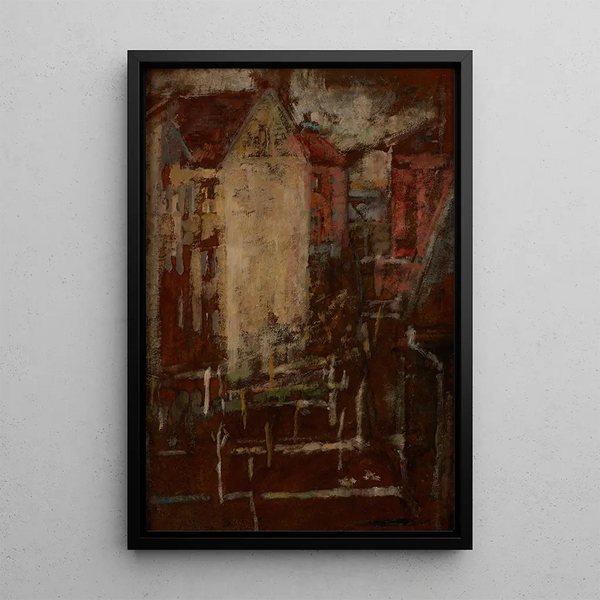 Sketch of Landscape - Olga Boznańska — framed artwork on a wall